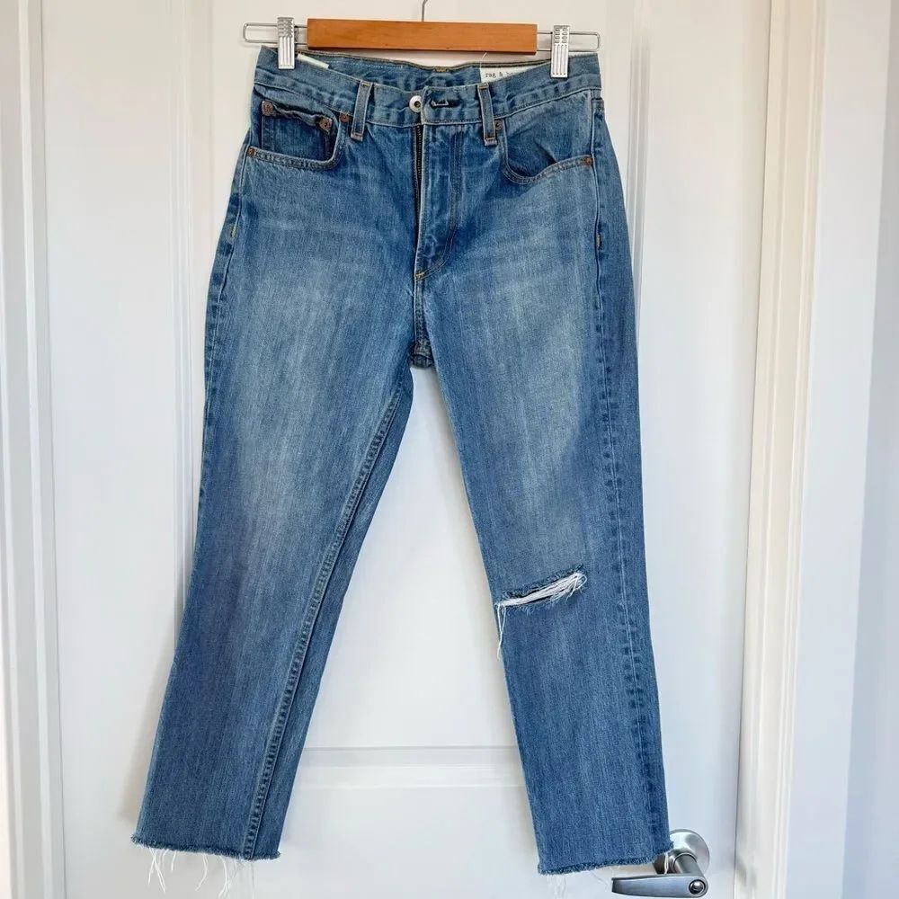 RAG & BONE | High Rise Ankle Skinny Jean in Helena - Size 24